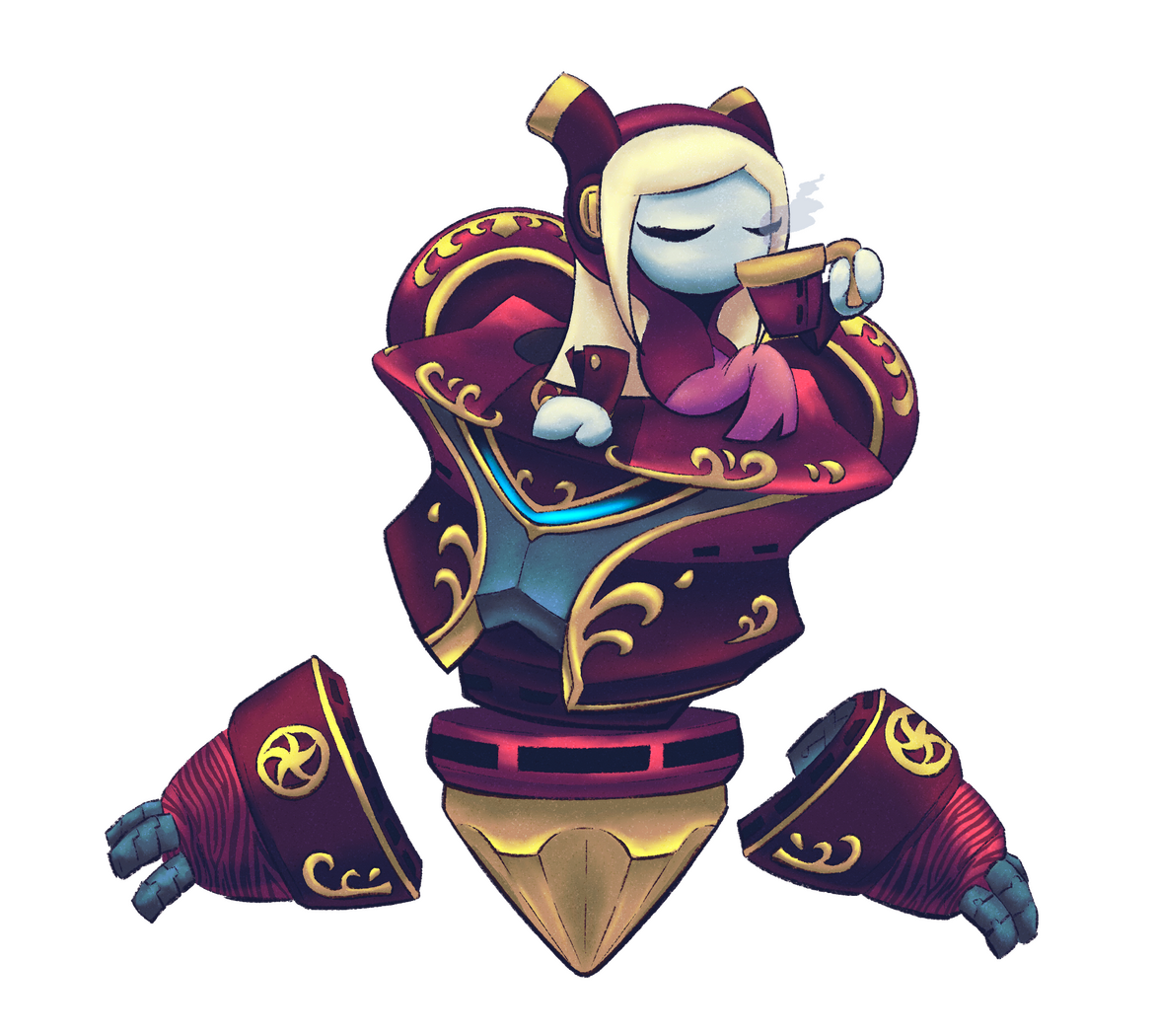 Inspired from the Kirby series. Character: President Parallel Susie.