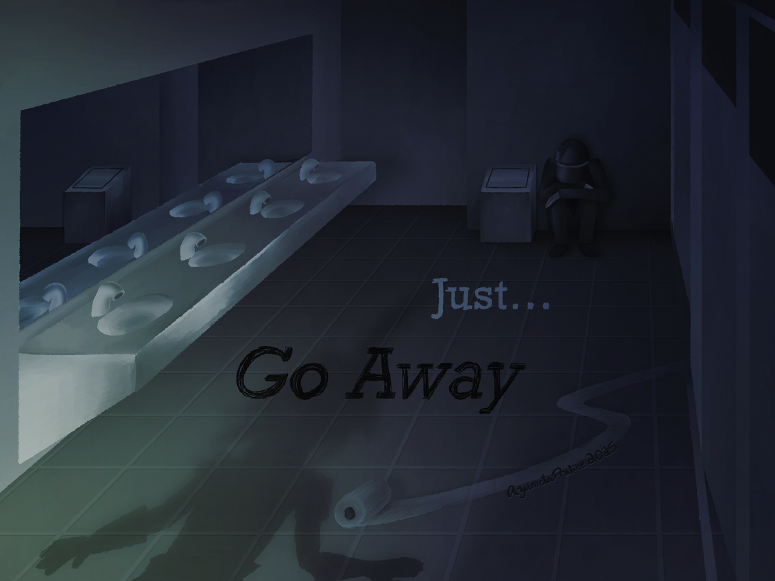 Inspired from Danganronpa V3: Killing Harmony. Characters: Shuichi Saihara, K1-B0.