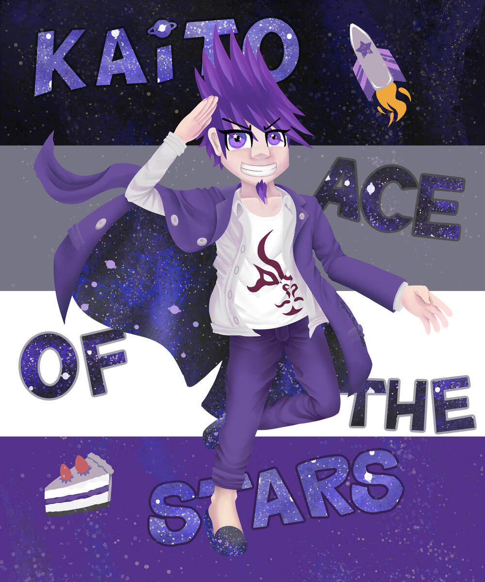 Inspired from Danganronpa V3: Killing Harmony. Character: Kaito Momota.